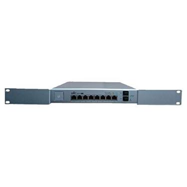 Imagem de RACKIDEA UniFi US-8-150W Orelha RI-UB8RMBA | Suporte de montagem em rack (orelha) para UniFi Switch 8 Portas 150W / Interruptor de borda 8 Portas