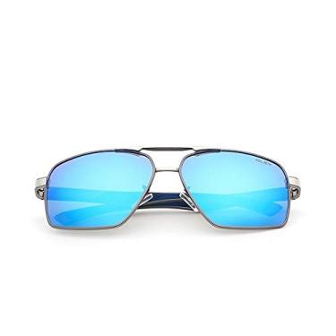 Imagem de Óculos de Sol Masculino Quadrado Polarizados Oley Cor de Alumínio (2)