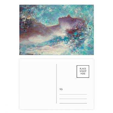 Imagem de Cartão postal Appoggiatura XJJ pintura a óleo conjunto de cartões postais de aniversário para enviar cartões de agradecimento