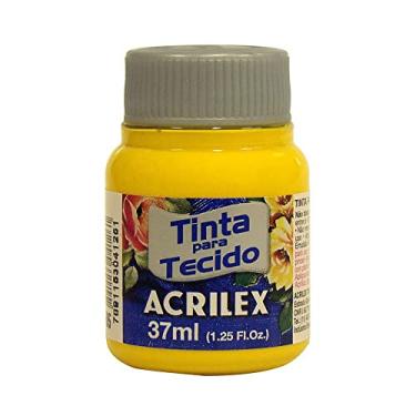 Imagem de Tinta para Tecido, Acrilex, Fosca, Amarelo Ouro, 37 ml
