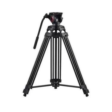 Imagem de Tripé Profissional Cabeça Flúida Hidraulica Dslr Filmadora