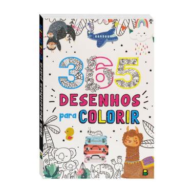Imagem de Livro Infantil 365 Desenhos para Colorir