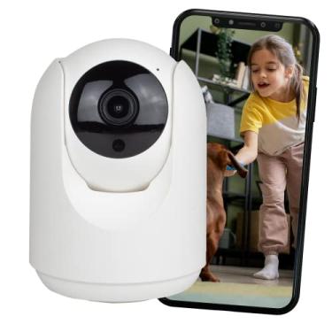 Imagem de Haiz Câmera de Segurança Wi-fi Mini Botz 1080p Full HD 2mp Compatível Com Alexa Bivolt HZ-X1-P45