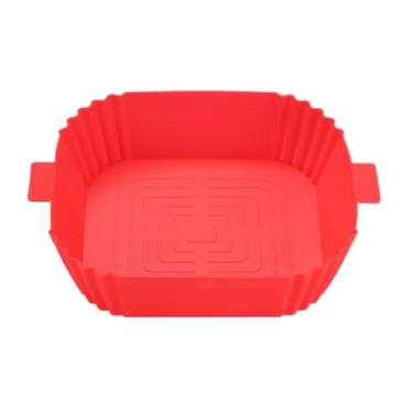 Forma Cesto Assadeira Quadrada 20cm Silicone Air Fryer Fritadeira Alça -  Clink - Formas e Assadeiras - Magazine Luiza