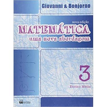 Imagem de Matematica Uma Nova Abordagem   Volume 3 - Ftd