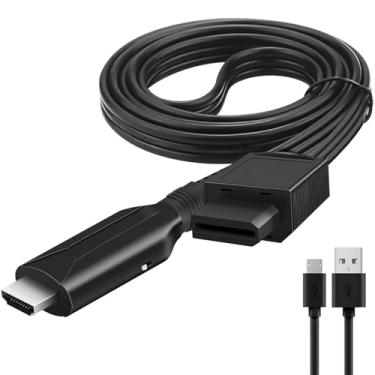 Imagem de ZEZEFUFU Cabo conversor HDMI 1080p 60HZ para WII para monitor HDTV Display Adaptador HDMI 720P/1080P