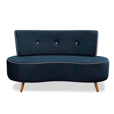 Imagem de Sofá Doha 135cm - Azul Petróleo