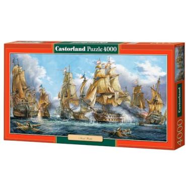 Imagem de Puzzle de Castorland com design de batalha naval, 4000 peças