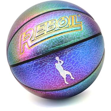 Imagem de REBOILPHASE Bola de basquete Mamba Spirit, tamanho 3-7, basquete infantil, basquete pequeno, basquete juvenil, presente de basquete - tamanho 6 Kobe Memorial Edition