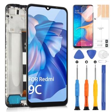 Imagem de Tela de substituição para Xiaomi Redmi 9C / Redmi 9A / Redmi 10A Display LCD para Redmi 9C Touch Screen Digitalizador Painel de Vidro Montagem Completa com Peças de Reparo de Moldura