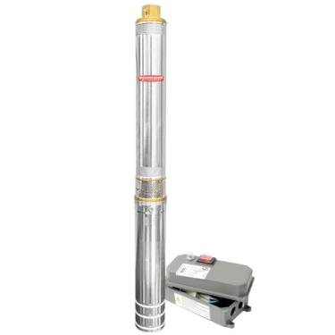 Imagem de Bomba Schneider Caneta Poço Artesiano 1,5cv 220v + Painel Box