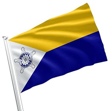 Imagem de Logotipo de atividades especiais do Serviço Secreto dos Estados Unidos da Agência Americana Divisão Nacional 0,9 x 1,5 m Bandeira Bandeira Cor Vívida Ilhós de latão com costura dupla