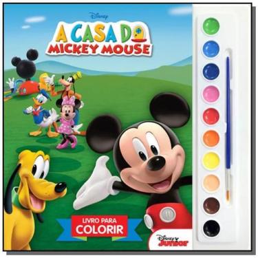 Imagem de Casa Do Mickey Mouse, A - Livro Para Colorir - Dcl