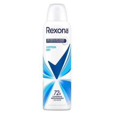 Imagem de Desodorante Antitranspirante Aerosol Feminino Rexona Cotton Dry 72 Hor