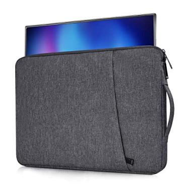 Imagem de Capa de monitor portátil compatível com a bolsa protetora de monitor portátil mais grande de 18 a 18,5 polegadas (17,5 x 11,8 polegadas)