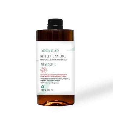 Imagem de Aromear, Repelente Natural Corporal e para Ambiente Xô Mosquito - REFIL 500ml