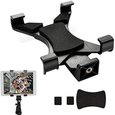Imagem de TOUGS Suporte universal de tripé para tablet para Apple iPad, Samsung Galaxy Tab, Google Nexus, iPhone - Preto