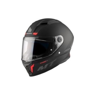 Imagem de Capacete Mt Helmets Stinger 2 Preto Fosco esportivo para moto (56)