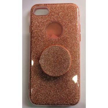 Imagem de Capa Capinha para iphone 7 iphone 8 tela 4.7 Glitter Brilhante Diversa