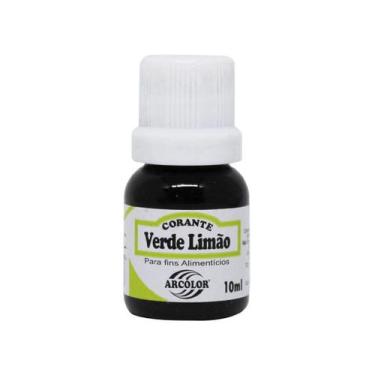 Imagem de Corante líquido 10ml alimenticio arcolor, Verde limão