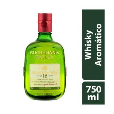 Imagem de Whisky Escocês Blended Buchanans Deluxe 12 Anos Garrafa 750ml - BUCHAN