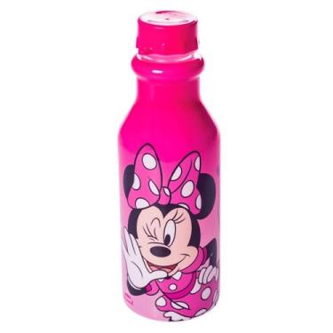 Imagem de Garrafa Retro da Minnie com Tampa Cordinha 500ml Plasútil, Garrafa de 