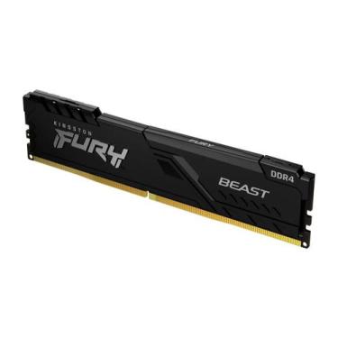 Imagem de Memoria Desktop DDR4 32gb Kingston Fury Beast Black 3200mhz
