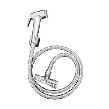 Imagem de Ducha Higiênica de Metal C25 1/4V Gatilho Abs Cromada 1.20m - Upfer