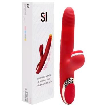 Imagem de Vibrador Ponto G Clitóris Vai Vem Ring Sexy Import