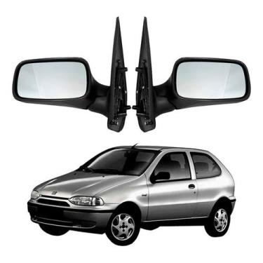 Imagem de Par Retrovisor Lado Direito Esquerdo Palio 1.5 1996 A 2000 - Retrovex