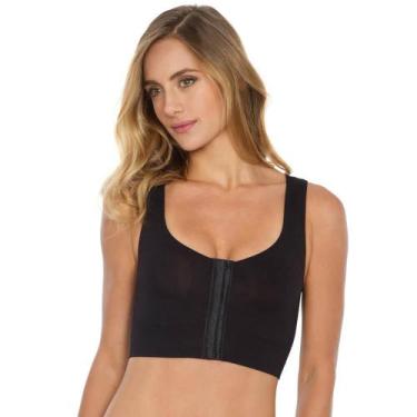 Imagem de Sutiã Top Plié 50142 Control Alta Compressão, Preto, G