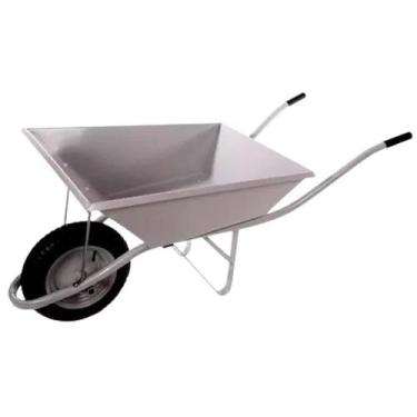 Imagem de Carrinho de Mão Esfera Extra Forte 45L Chapa 20 Pneu Câmara 3,25x8 Cin