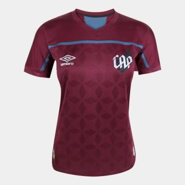 Imagem de Camisa Atlhetico Paranaense III 20/21 s/n Torcedor Umbro Feminina - Bo