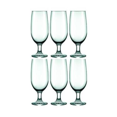 Imagem de Conjunto De Taças De Vidro Para Cerveja 6 Peças 300Ml 7732 - Nadir Fig