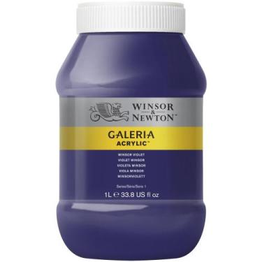 Imagem de Tinta Acrílica Galeria Winsor & Newton 1L 728 Winsor Violet