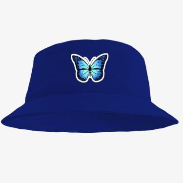 Imagem de Boné Chapéu Bucket Hat Estampado Borboleta - MP Moda Masculina, Único,