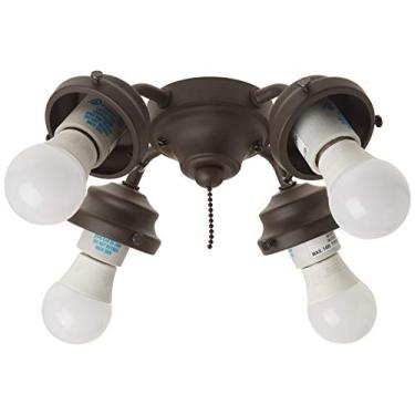 Imagem de Hunter 99143 Quatro Iluminadores, Novo Bronze