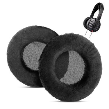 Imagem de ACCOUTA Almofadas auriculares compatíveis com Sennheiser HD250 HD250II HD540 fones de ouvido substituição com tecido quente e macio e espuma de alta densidade