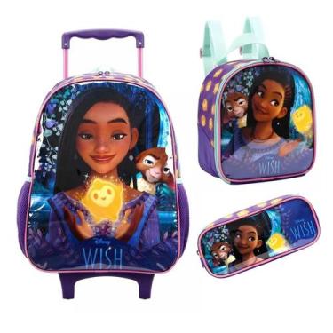 Imagem de Kit Mochila + Lancheira + Estojo Wish Disney Xeryus - Xeryus Imp.distr