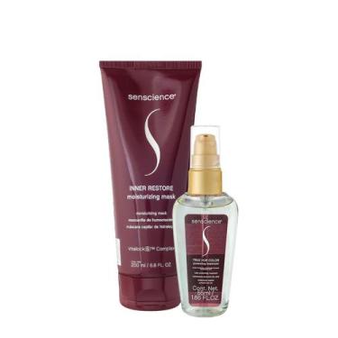 Imagem de Kit Senscience Inner Restore Máscara e True Hue Óleo (2 produtos)