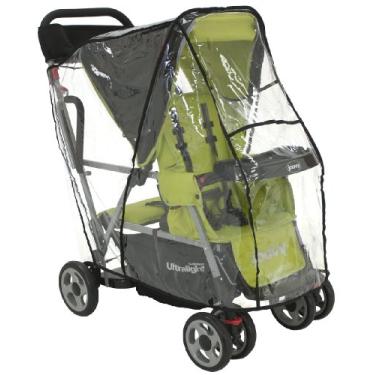 Imagem de Capa de Chuva Joovy Caboose Ultraleve - Proteção contra Chuva e Vento - Fácil de Instalar - Abertura Frontal para Acesso às Crianças