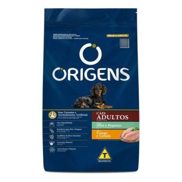 Imagem de Origens Cães Adultos Porte Mini Pequeno Frango E Cereais 1kg - Adimax
