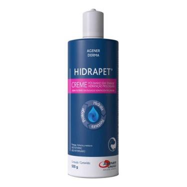 Imagem de Hidrapet Creme Pós Banho 500g Para Cães Gatos Imediato - Agener União