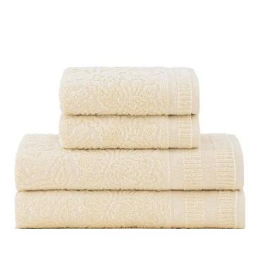 Imagem de Kit 2 Toalhas de Banho +2 Rosto Botanique Extra Soft Buddemeyer, Amare
