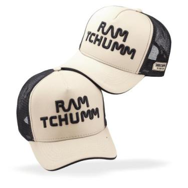 Imagem de Boné Boiadeira Ram Tchum Telinha Country Masculino Feminino - Pampas C
