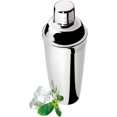Imagem de Coqueteleira Aço Inox 500 Ml 3 Peças Drinks Caipirinha Bar - 123 UTIL
