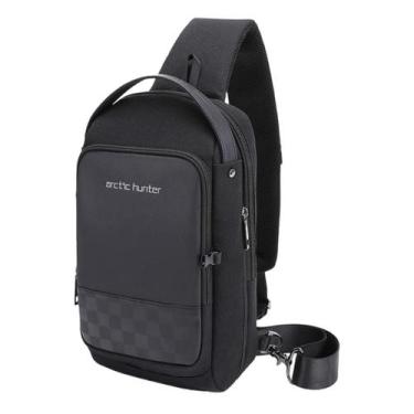 Imagem de Bolsa Bag Pochcete Transversal Masculina Feminina Preta - Arctic Hunte