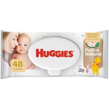Imagem de Toalha Umedecida Huggies Puro e Natural - 48 Unidades