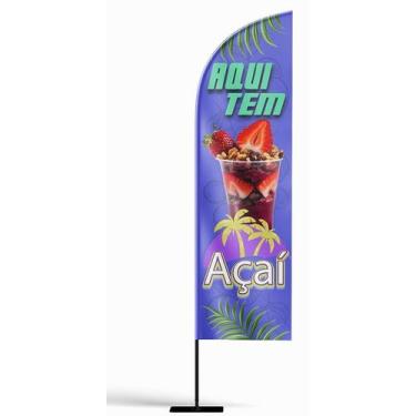 Imagem de Wind banner completo 225cm montado - ESTACIONAMENTO, TAMANHO MONTADO 3