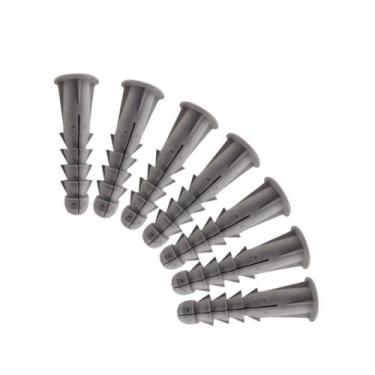 Imagem de Bucha 8mm com anel de vedação concreto alvenaria tijolo 500 peças - SF